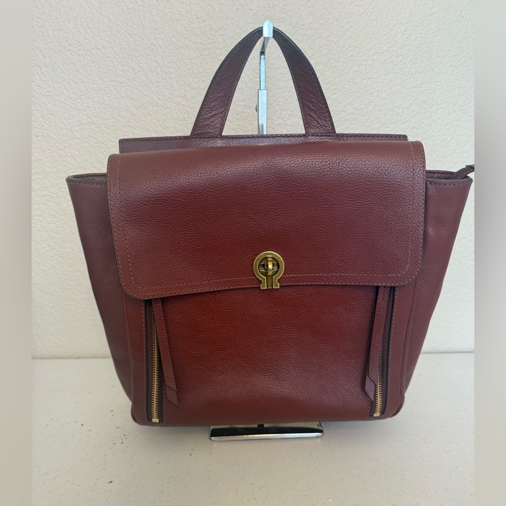 Fossil Leather Backpack Purse